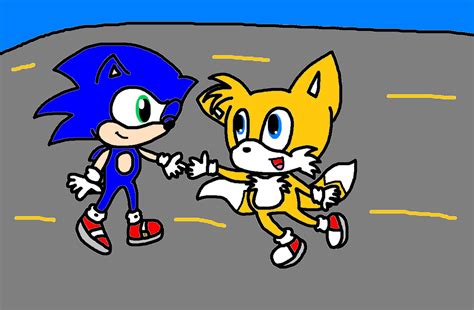 Sonic saves Tails. by Bomberdrawer on DeviantArt