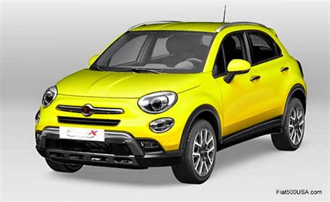 Fiat 500 USA: Fiat 500X Colors