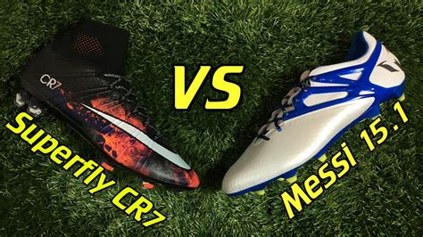 CR7 Nike Mercurial Superfly 4 vs Adidas Messi 15.1 - Comparison ...