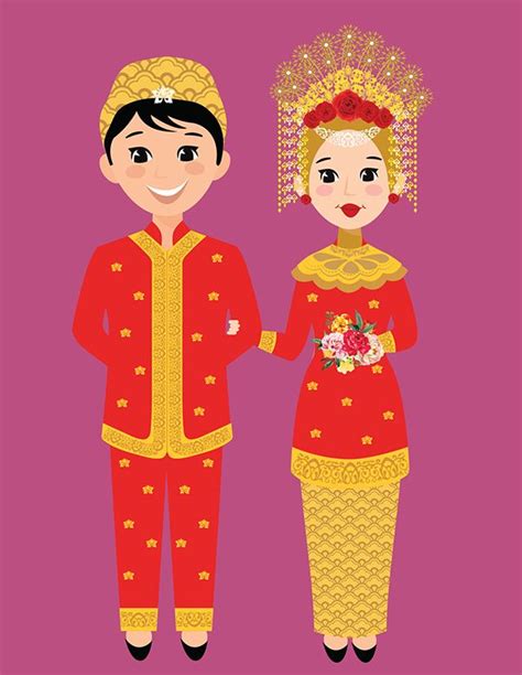 Traditional Minangkabau on Behance | Minangkabau, Wedding couple ...