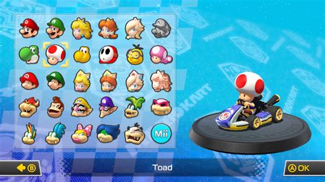 Toad Mario Kart