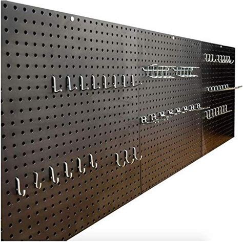 Seville Classics Garage Steel Peg Board 6ft, 1.83m and Peg Kit ...