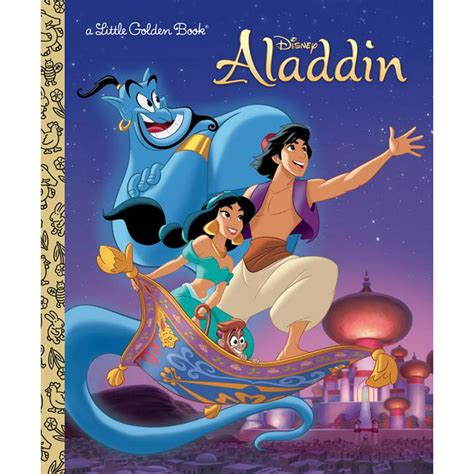 Little Golden Book: Aladdin (Disney Aladdin) (Hardcover) - Walmart.com ...