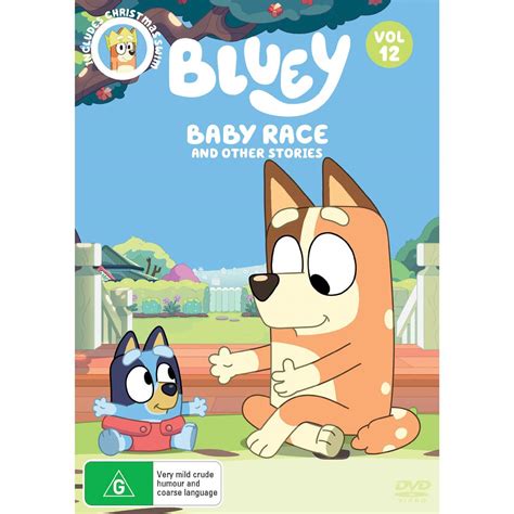 Bluey: Baby Race And Other Stories (vol 12) - Dvd Each | Woolworths