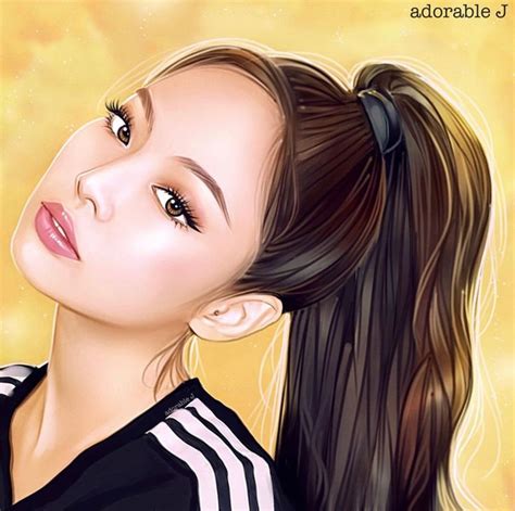 Jennie Kim Fanart | Blakpink, Blackpink, Princesas