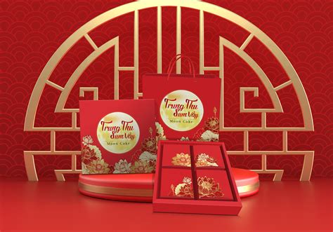 Mooncake packaging design :: Behance