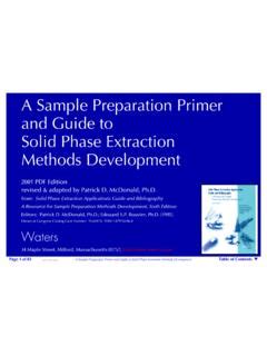 A Sample Preparation Primer and Guide to Solid ... - … / a-sample ...