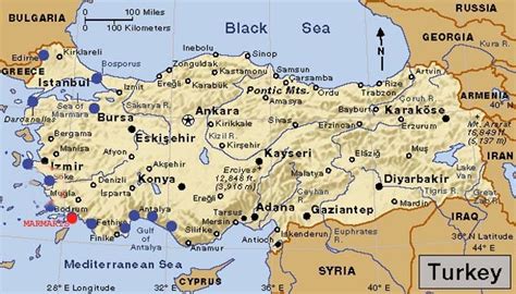 Maps of Anatolia (Asia Minor) and Turkey - Istanbul Clues