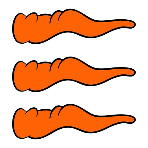 Printable Carrot Nose