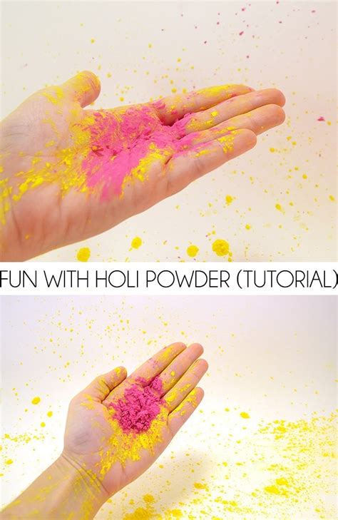 Holi Color Powder Tutorial - Dream a Little Bigger