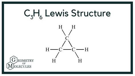 C3H6 Lewis Structure: How to Draw the Lewis Structure for C3H6 ...