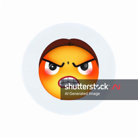 Emoji Vector-style Image Angry People AI-generated image 2303083431 ...