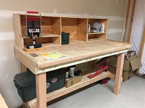 Craft A Diy Workbench For Your Home Garage - Garage Ideas