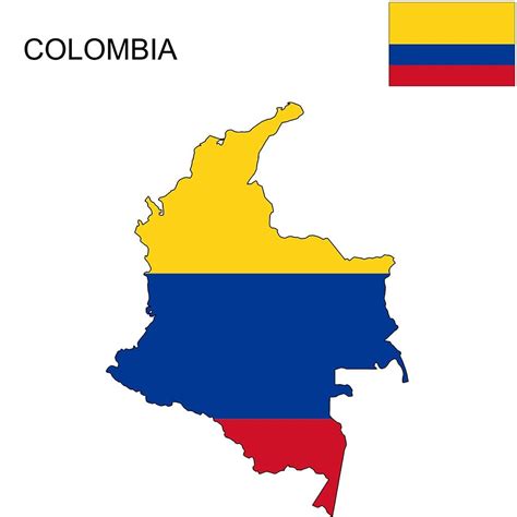 Colombia Flag Map and Meaning | Mappr