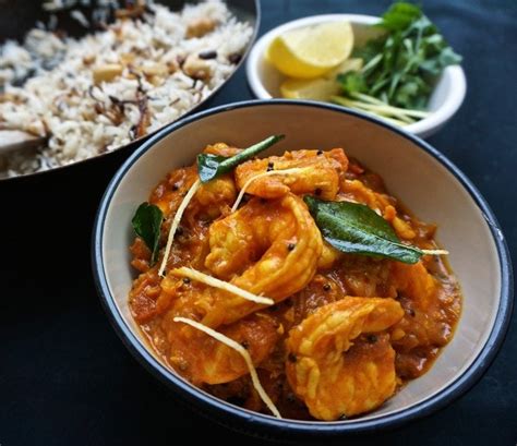 Spicy Malabar Prawn Curry | Indian Recipes | Maunika Gowardhan