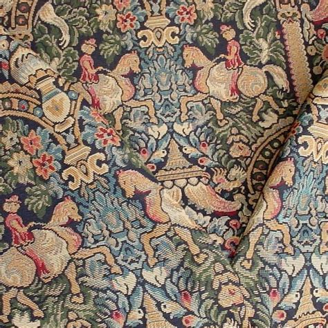 2 5/8 yds Outstanding Rare Medieval Renaissance Gothic Tapestry ...