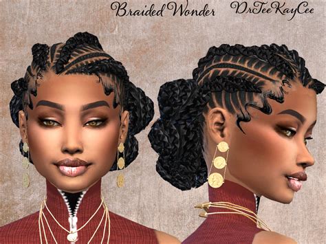 The Sims Resource - Braided Wonder II