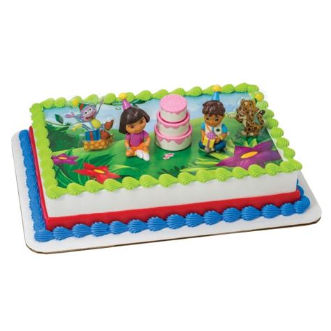 Dora And Friends Birthday Cake