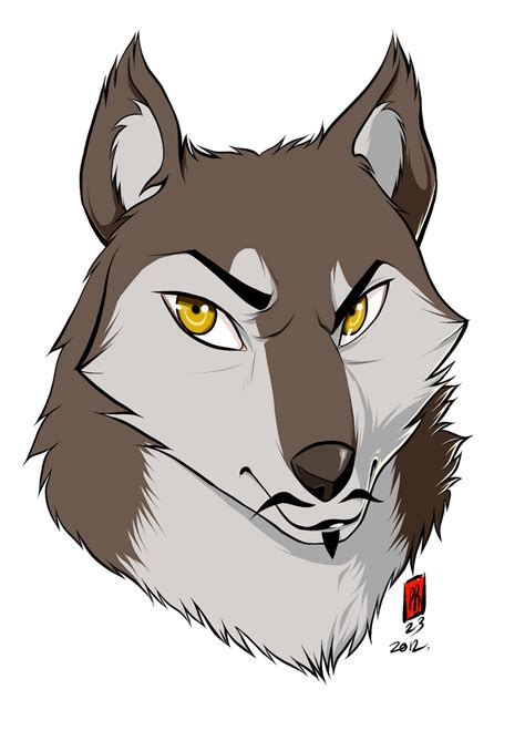 Cartoon Mammal Practice: Wolf by Reabault on DeviantArt