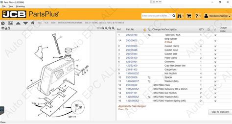 JCB SPP Parts Catalogue V2.0 2017