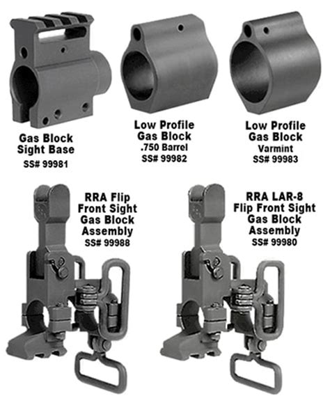 Rock River Arms Low Profile Gas Block .750 Barrel AR-15 Black - Impact Guns