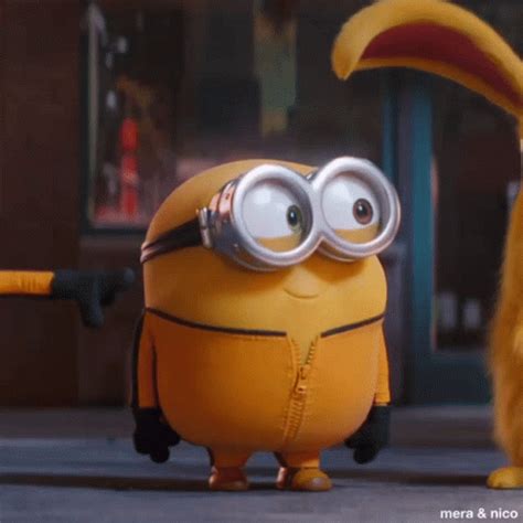 Minions: The Rise Of Gru Bob Giggling GIF | GIFDB.com