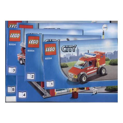 LEGO Fire Station Set 60004 Instructions Comes In | Brick Owl - LEGO ...