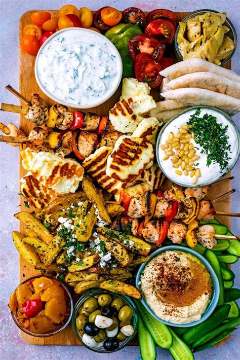 Greek Meze Platter - Hungry Healthy Happy