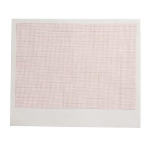 Buy TMT A4 Non-Glossy Printable ECG Graph Paper (Pack of 200 Sheets ...