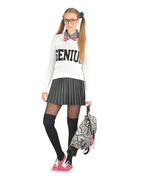 Geek-chic costume | Ardene - Geek Outfit Idea - For our Geek Party on ...