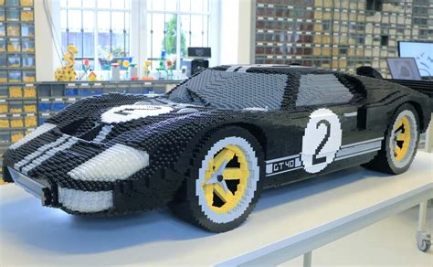 Ford Commemorates 1966 Le Mans Win With Lego Ford GT - CarandBike