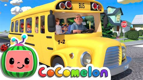 Wheels on the Bus | @CoComelon Nursery Rhymes & Kids Songs Chords ...