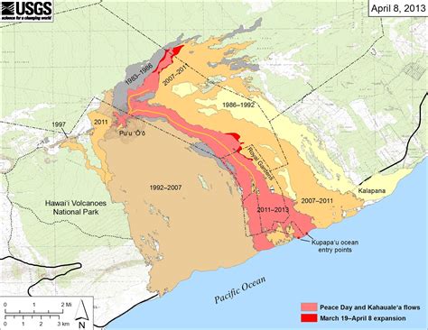 HAWAIIAN LAVA DAILY: Fairly consistent eruptions from Kilauea Volcano