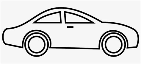 Cartoon Fast Car Clipart - Black And White Car Clip Art Transparent PNG ...