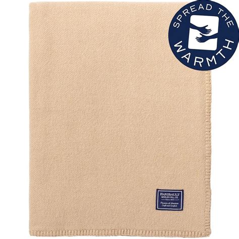 Pure & Simple Wool Blanket – Faribault Mill