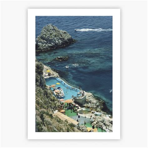 Hotel Taormina Pool - Slim Aarons Print