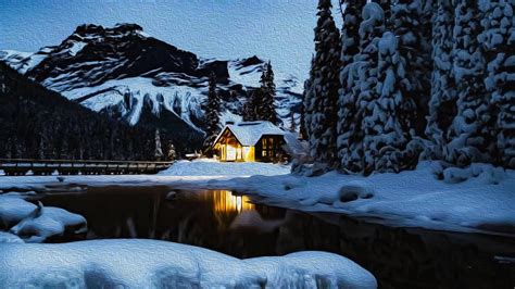 Snow Cabin Wallpapers - Top Free Snow Cabin Backgrounds - WallpaperAccess