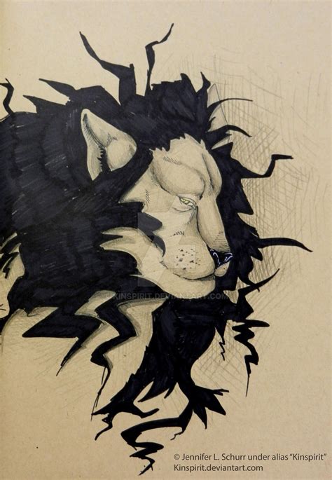 Sketchbook: Black Lion by Kinspirit on DeviantArt