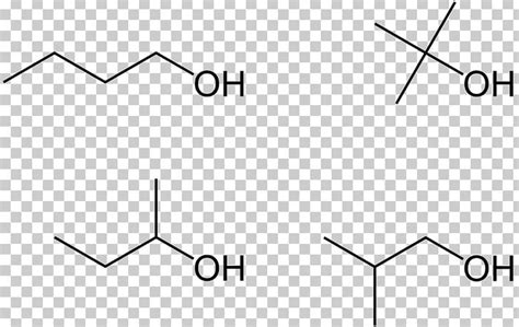 Butanol Skeletal Formula Structural Isomer Chirality PNG, Clipart ...