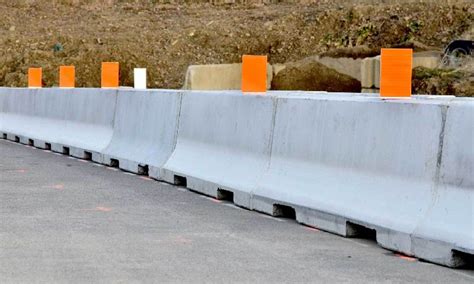 Concrete Road Barriers, Pattern : Plain at best price in Delhi Delhi ...