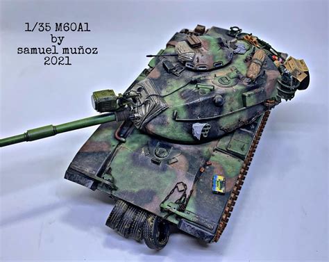 M60A1 with a NATO camo by Samuel Josue Muñoz - The Art of Modeling Club