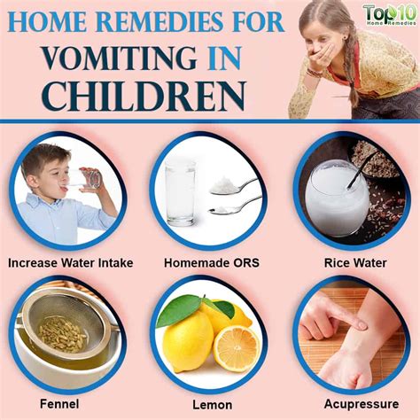 Vomiting and Nausea in Children: Cure it the Natural Way! | Top 10 Home ...