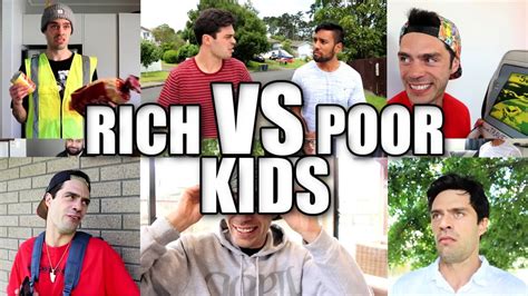 Rich VS Poor Kids Compilation - YouTube