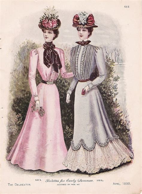 Womens fashion in 1899