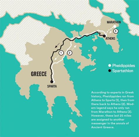 Marathon ancient Greece map - Map of ancient Greece Marathon (Southern ...