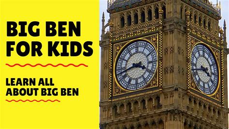 Big Ben Facts for Kids | Exciting 8 Facts about Clock Tower - Facts For ...