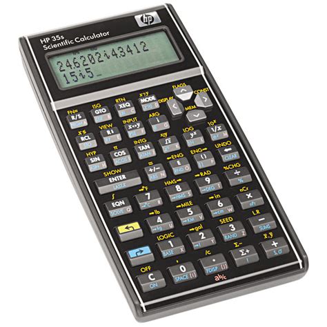 Hewlett-Packard HEW35S 35S 14-Digit LCD Programmable Scientific Calculator