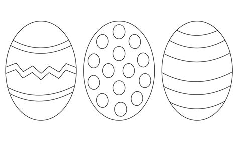 Free Easter Egg Template (+ 9 Easy Crafts!) - The Craft-at-Home Family