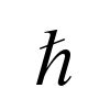 symbols - How can I typeset the reduced Planck constant (ℏ)? - TeX ...