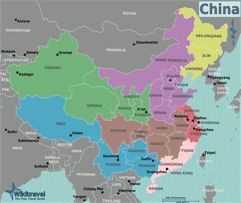 Northeast China Map